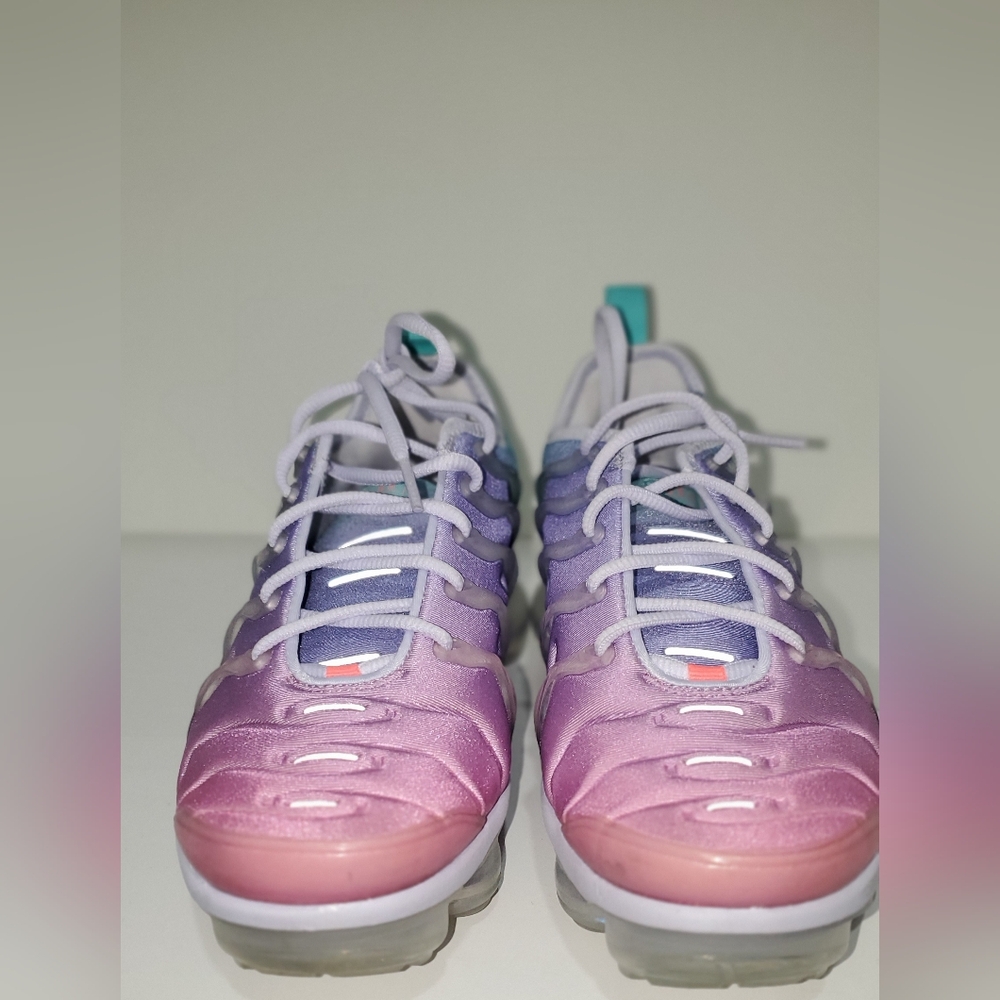 Nike Purple and Pink Athletic Shoes with VaporMax Cushioning